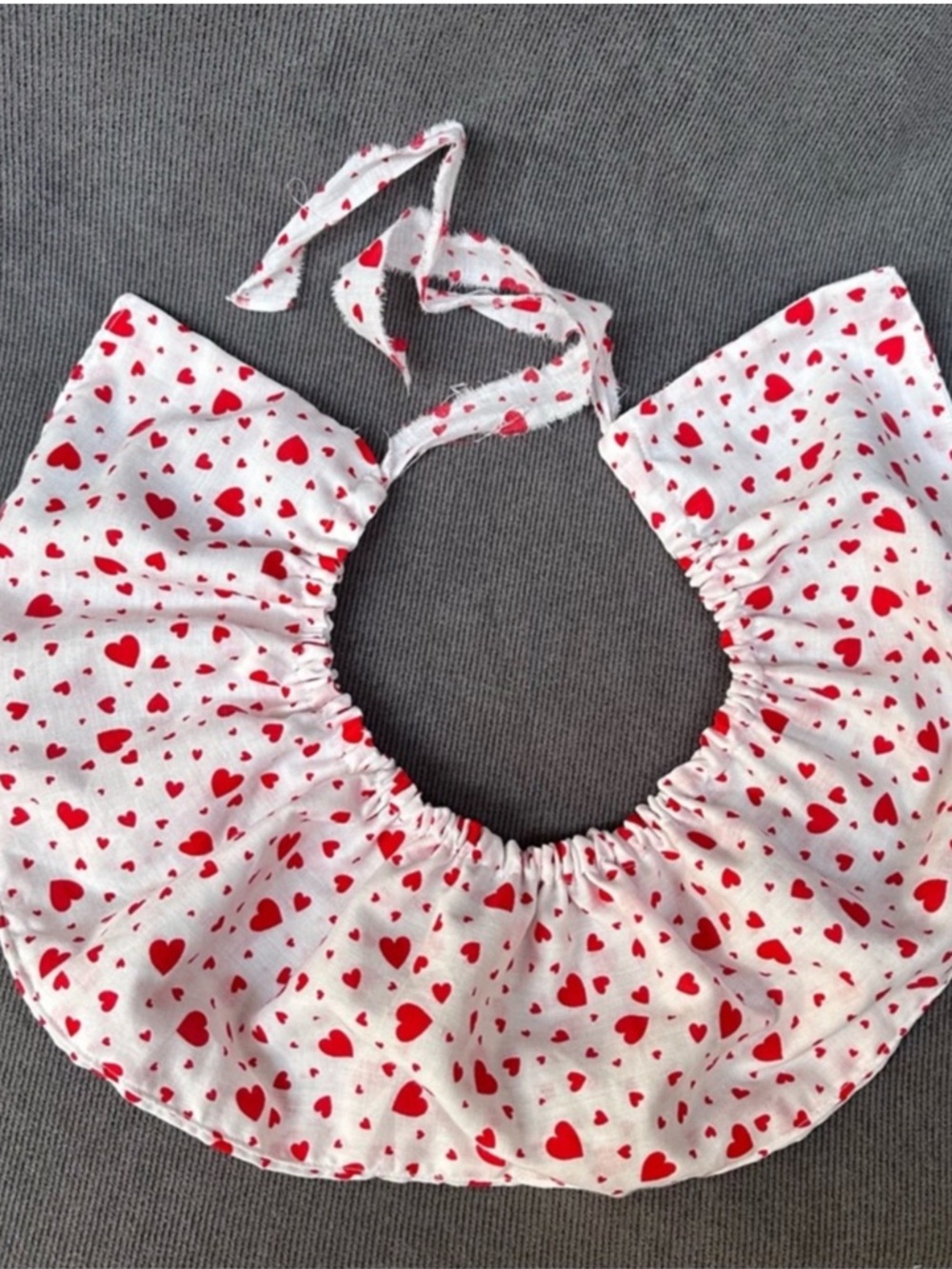Hearts clown ruffle collar costume clown ruff vintage